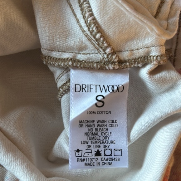 #21 NWT Free People X Driftwood Shane x Sweet Romeo Vest in White - Picture 5 of 5
